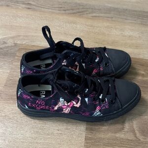 RAAD Athletic shoes Black and Pink Women's canvas Sneakers